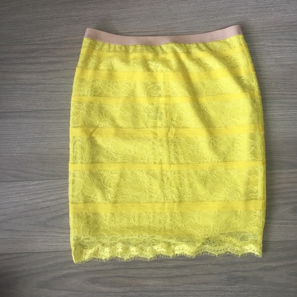 BCBG Lace Jocelyn Pencil Skirt. Size Small. NWT - Picture 5 of 5